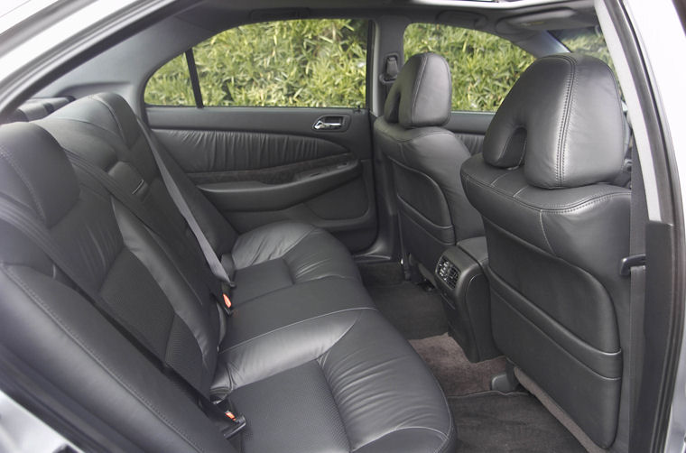 2002 Acura 3.2 TL Type-S Rear Seats Picture