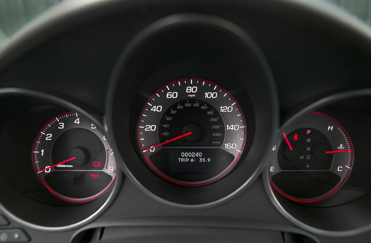 2007 Acura TL Type-S Gauges Picture