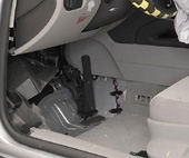 2009 Audi A3 IIHS Frontal Impact Crash Test Picture