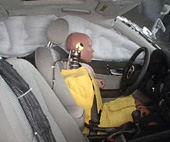 2009 Audi A3 IIHS Side Impact Crash Test Picture