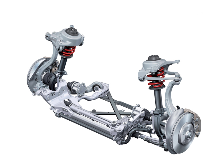 2009 Audi A4 Front Suspension Picture