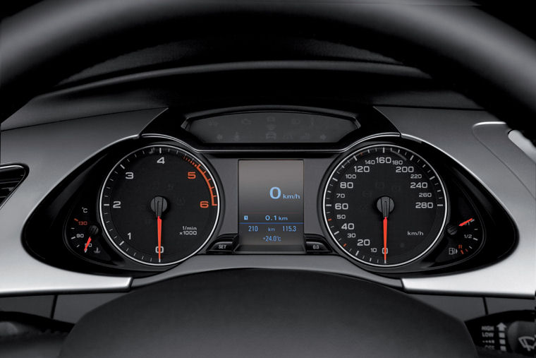 2009 Audi A4 Gauges Picture