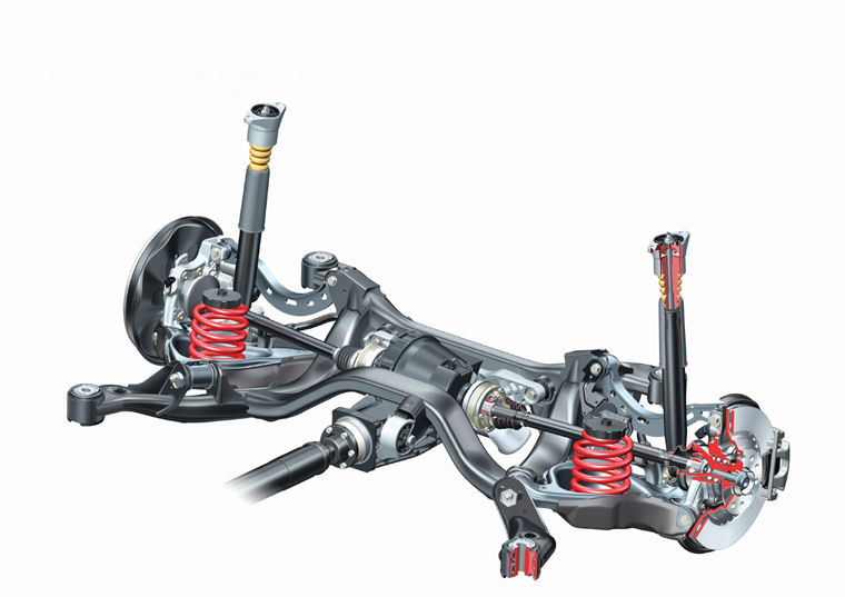 2005 Audi A6 Rear Suspension Picture