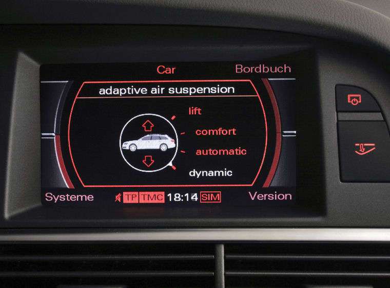 2006 Audi A6 Avant Dash Screen Picture