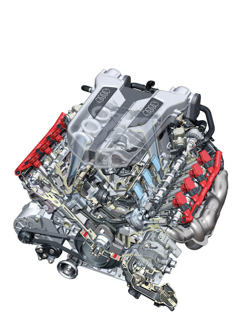 2008 Audi R8 4.2l 8-cylinder Engine Picture