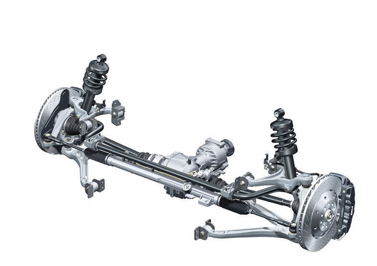 2009 Audi R8 Front Suspension Picture