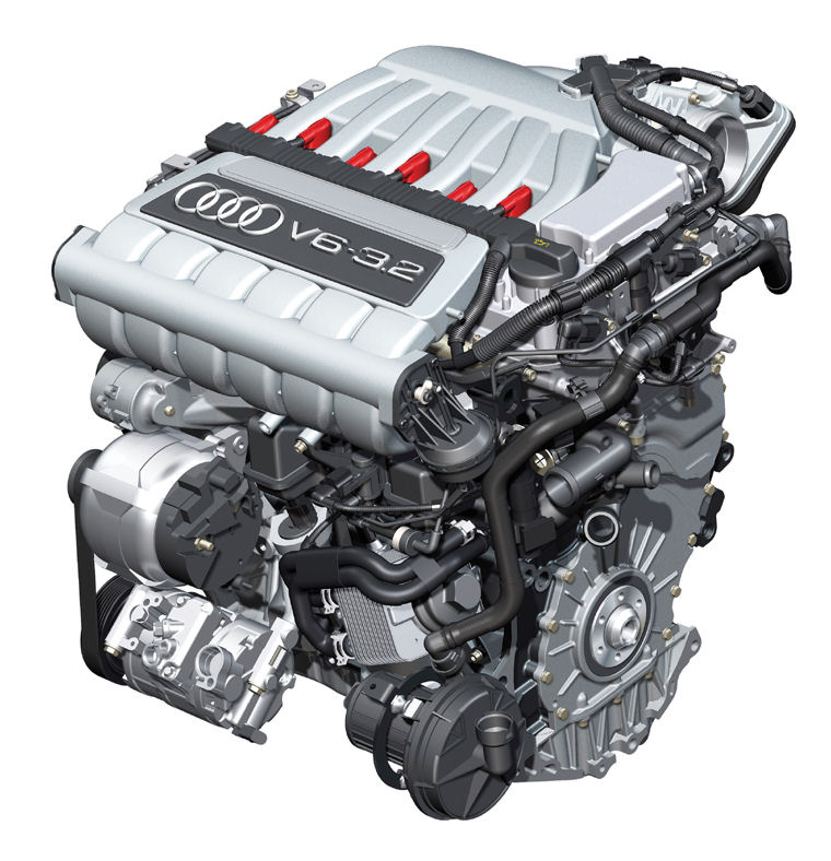 2009 Audi TT Coupe 3.2L V6 Engine Picture