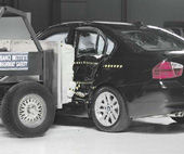 2008 BMW 3-Series IIHS Side Impact Crash Test Picture