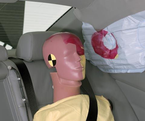 2010 BMW 3-Series IIHS Side Impact Crash Test Picture