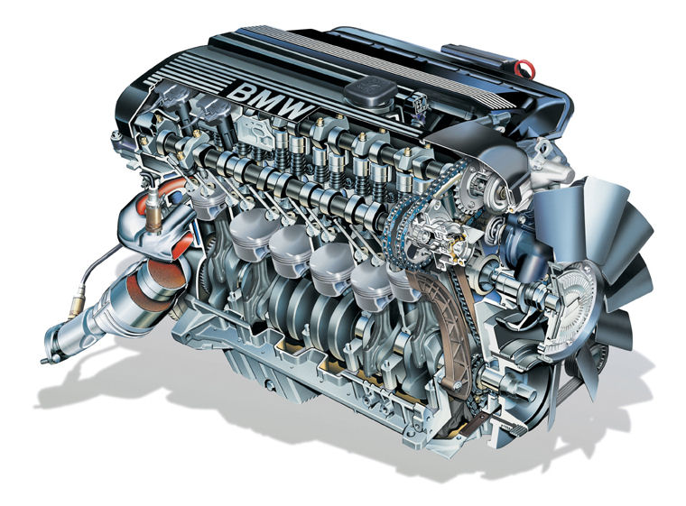 2008 BMW Z4 Roadster 3.0l Inline-6 Engine Picture