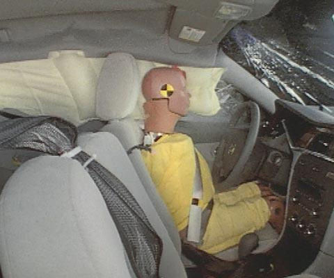 2008 Buick LaCrosse IIHS Side Impact Crash Test Picture