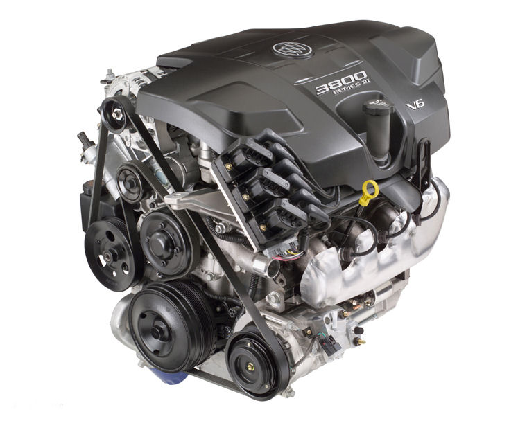 2008 Buick Lucerne 3.8L V6 Engine Picture