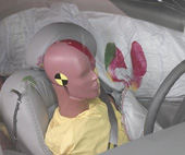 2009 Buick Lucerne IIHS Side Impact Crash Test Picture