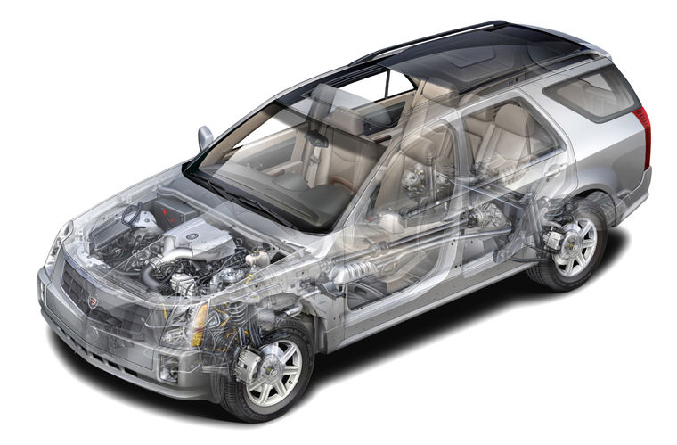 2008 Cadillac SRX V6 Technology Picture