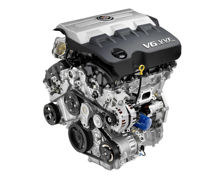 2010 Cadillac SRX 3.0L V6 Engine Picture