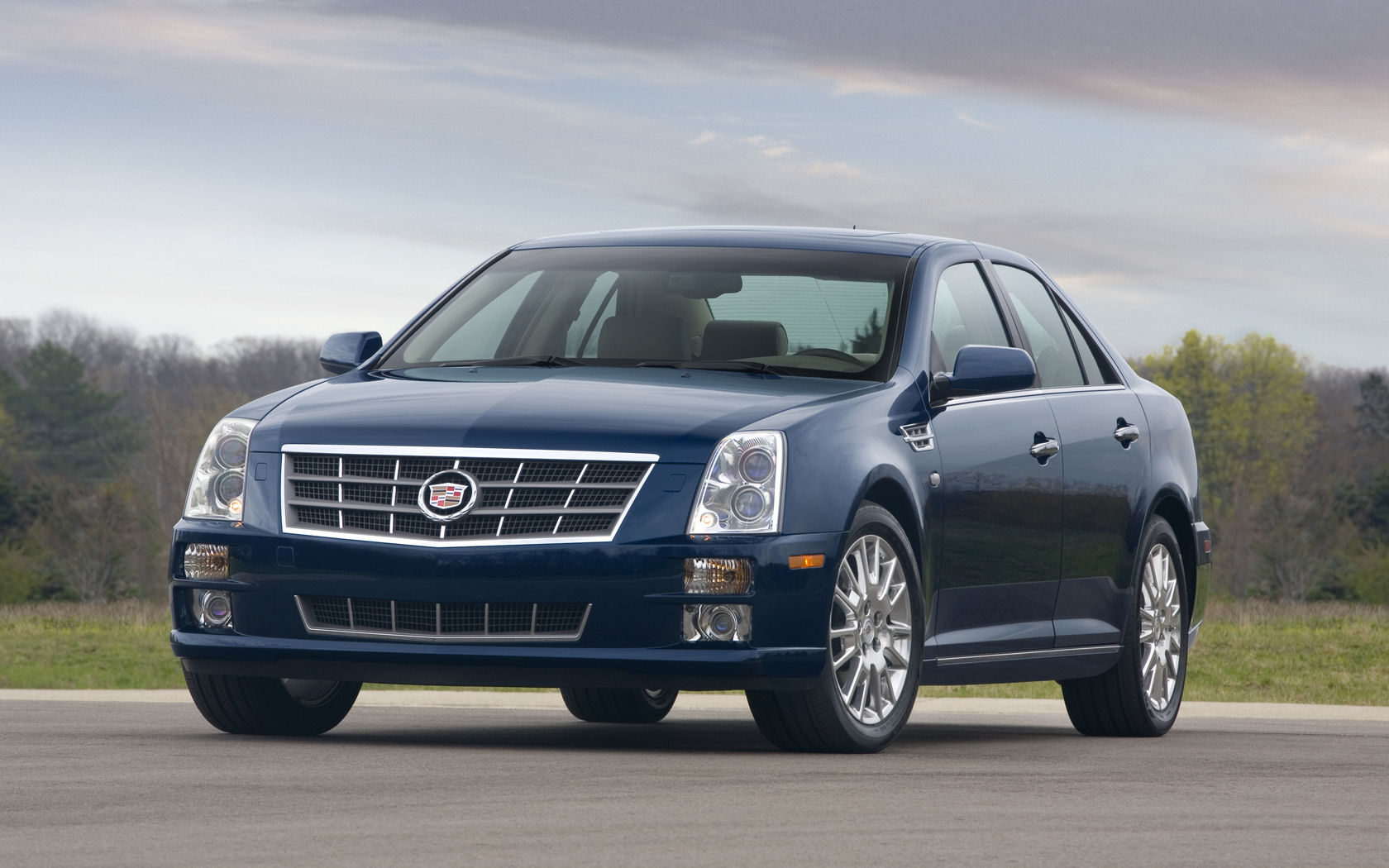 Cadillac STS Desktop Wallpaper