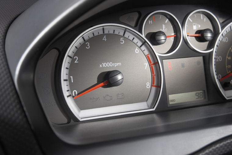 2008 Chevrolet Aveo Sedan Gauges Picture