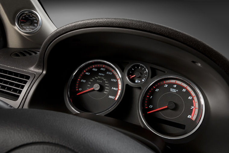 2009 Chevrolet Cobalt Coupe SS Turbo Gauges Picture