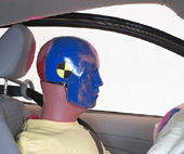 2009 Chevrolet Cobalt IIHS Frontal Impact Crash Test Picture