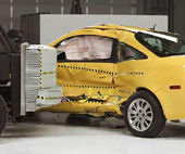 2009 Chevrolet Cobalt IIHS Side Impact Crash Test Picture