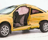 2009 Chevrolet Cobalt IIHS Side Impact Crash Test Picture