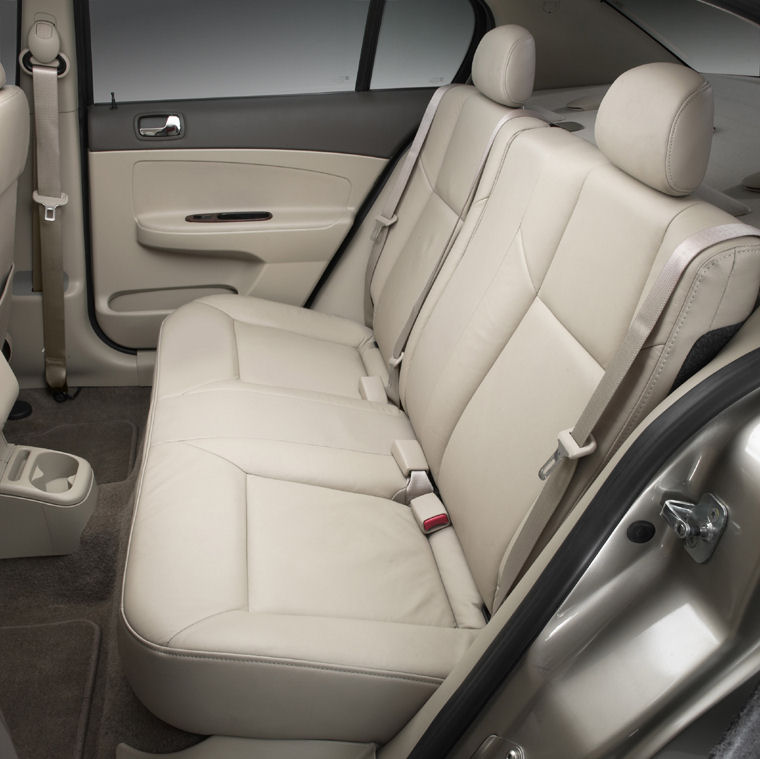 2010 Chevrolet Cobalt Sedan Rear Seats Picture