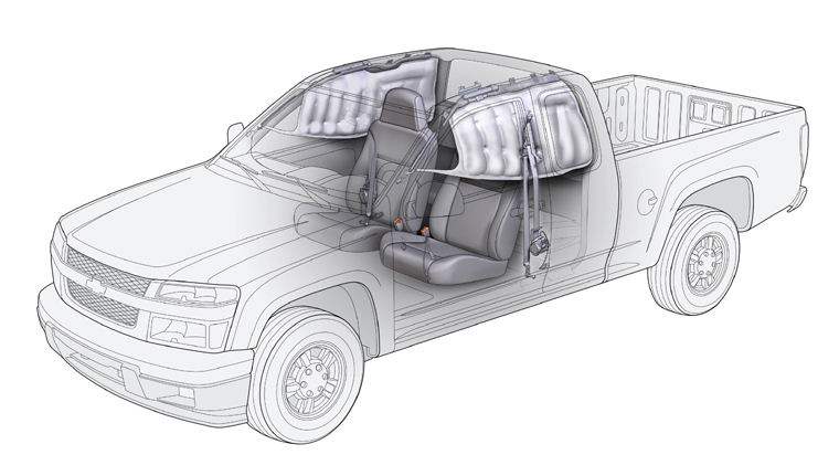 2004 Chevrolet Colorado Safety Equipment Picture