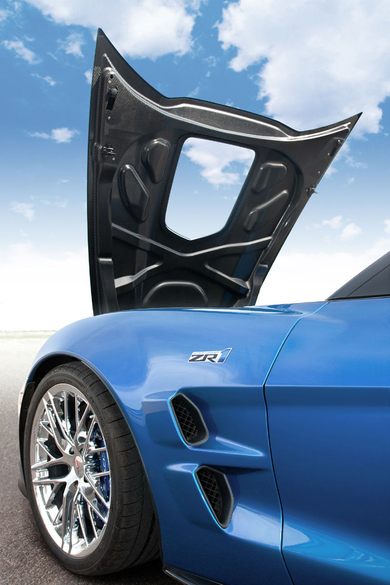 2009 Chevrolet Corvette ZR1 Air Vents Picture