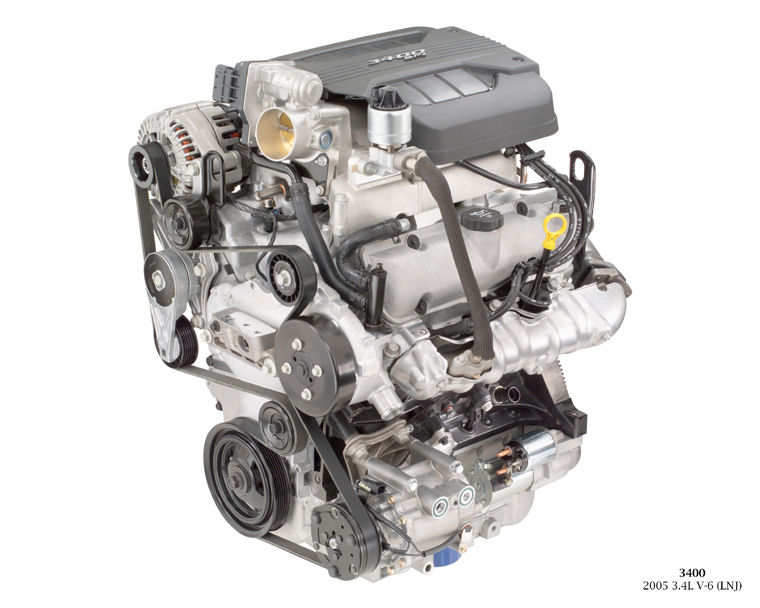 2008 Chevrolet Equinox 3.4L V6 Engine Picture