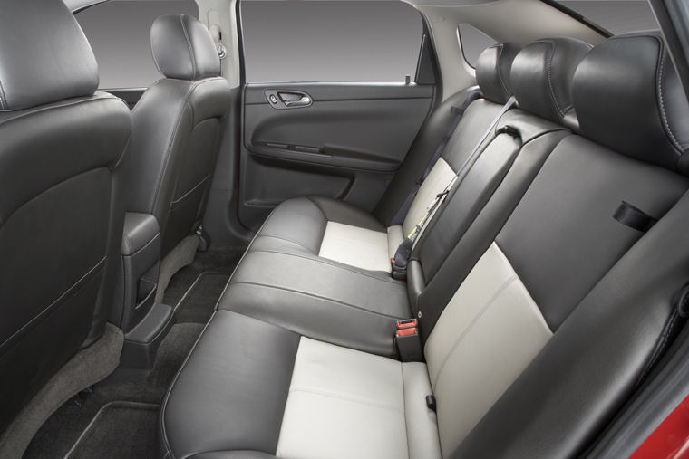 2008 Chevrolet Impala LT 50th Anniversary Rear Seats Picture