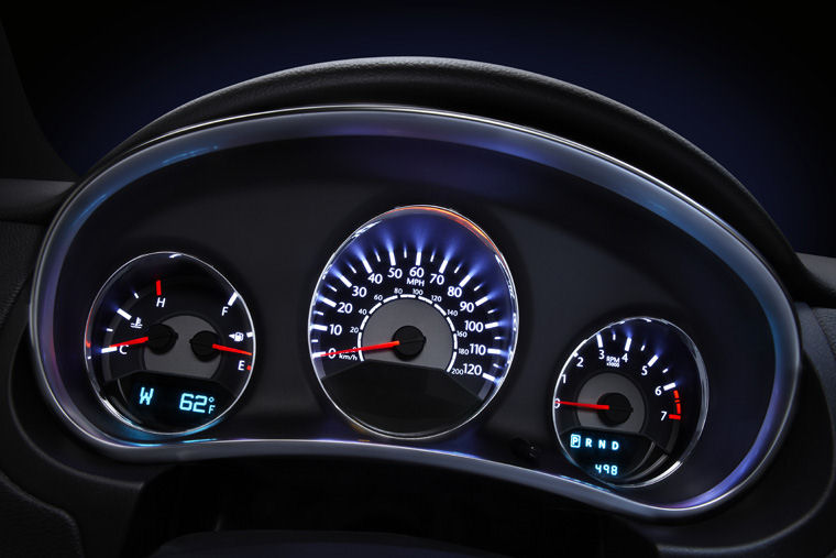 2011 Chrysler 200 Convertible Gauges Picture