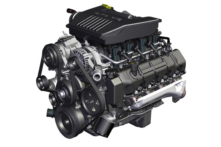 2008 Dodge Dakota Crew Cab 4.7L V8 Engine Picture