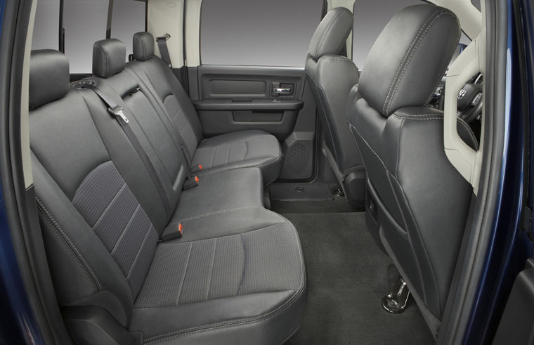 2009 Dodge Ram 1500 Sport Rear Seats Picture Pic Image