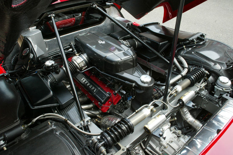 2003 Ferrari Enzo 6.0l V12 Engine Picture