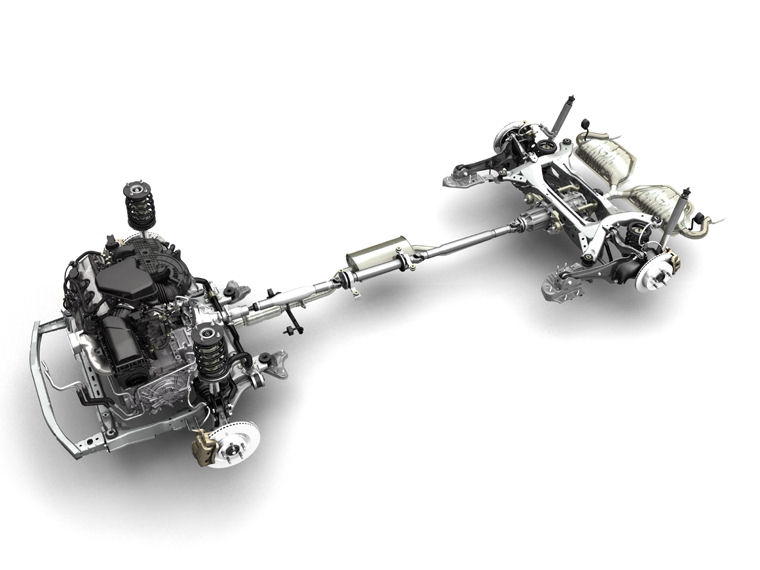 2007 Ford Edge Drivetrain Picture