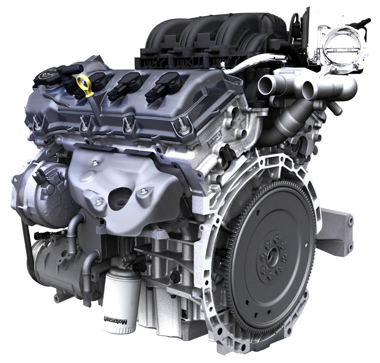 2008 Ford Edge 3.5l V6 Engine Picture