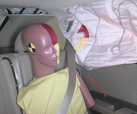 2009 Ford Edge IIHS Side Impact Crash Test Picture