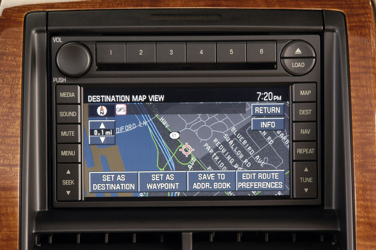 2008 Ford Explorer Navigation Screen Picture