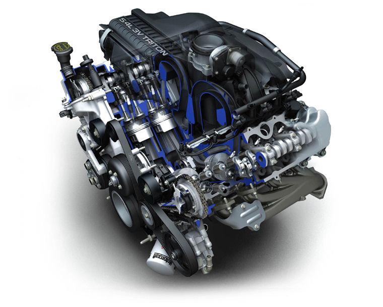 2004 Ford F150 5.4L V8 Engine Picture