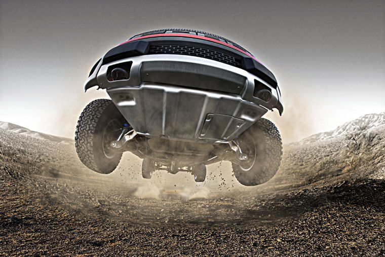 2010 Ford F150 SVT Raptor Underbody Picture