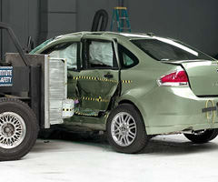 2009 Ford Focus IIHS Side Impact Crash Test Picture