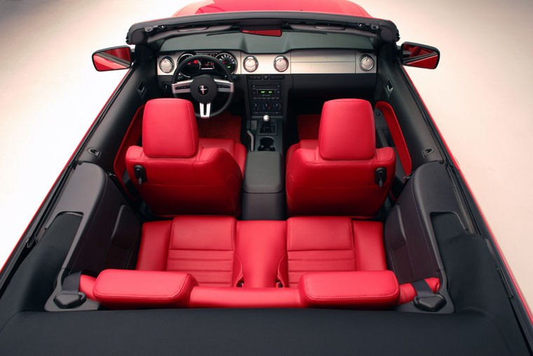 2007 Ford Mustang GT Convertible Interior Picture