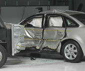 2009 Ford Taurus IIHS Side Impact Crash Test Picture