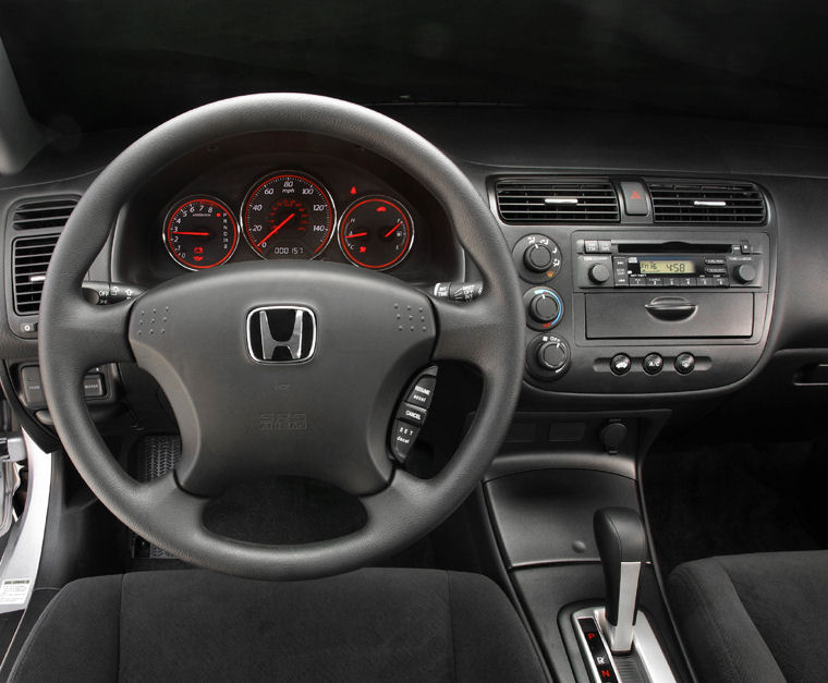 2003 Honda Civic Coupe Cockpit Picture