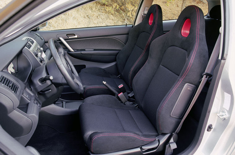 2003 Honda Civic Si Hatchback Front Seats Picture Pic