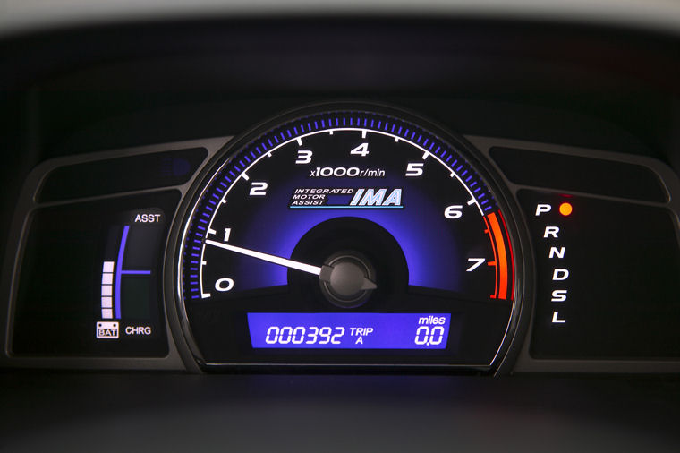 2006 Honda Civic Hybrid Gauges Picture