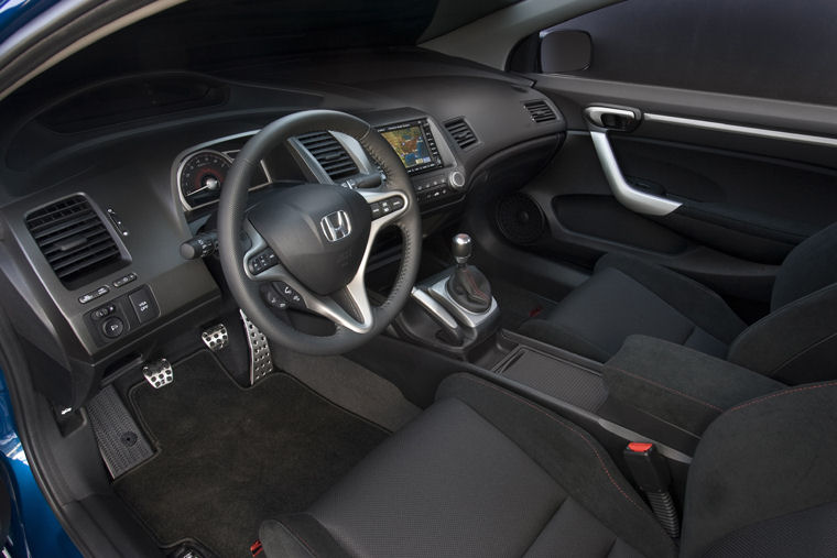 2010 Honda Civic Si Coupe Interior Picture