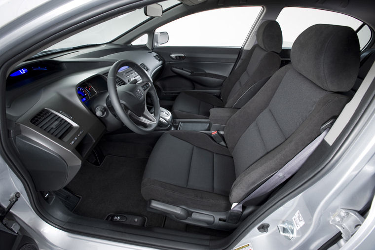 2010 Honda Civic LX-S Sedan Front Seats Picture