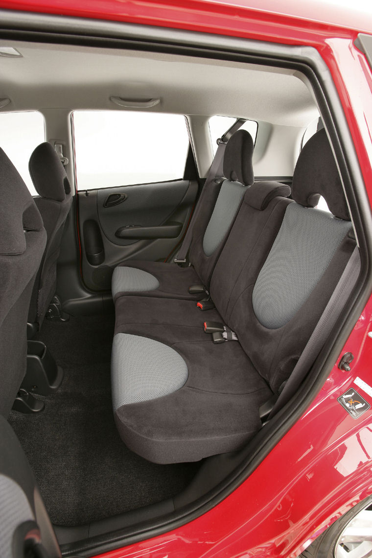 2008 Honda Fit Sport Rear Seats Picture