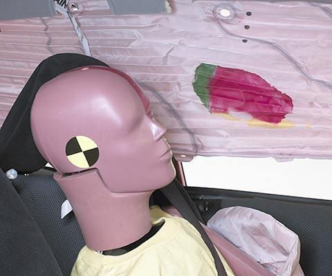 2008 Honda Fit IIHS Side Impact Crash Test Picture